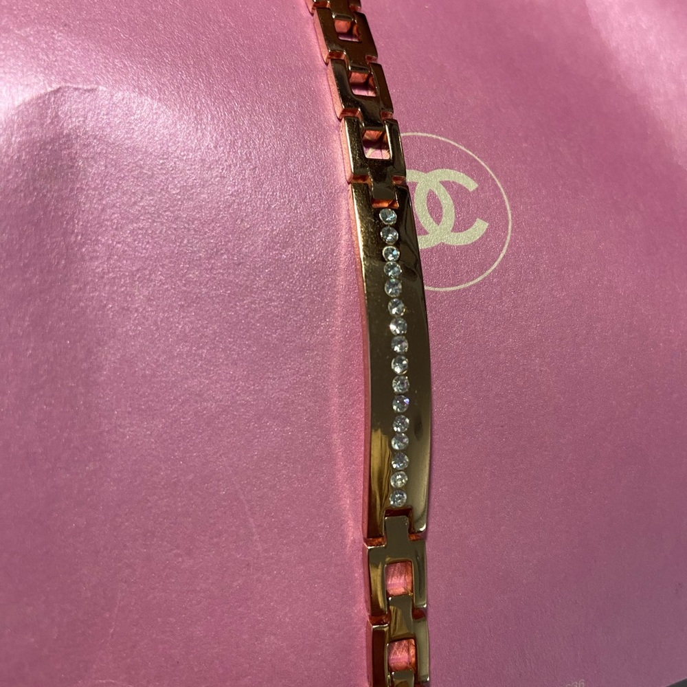 Rose Toned Link Bracelet #2